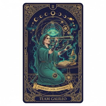 Team Galileo tarot card