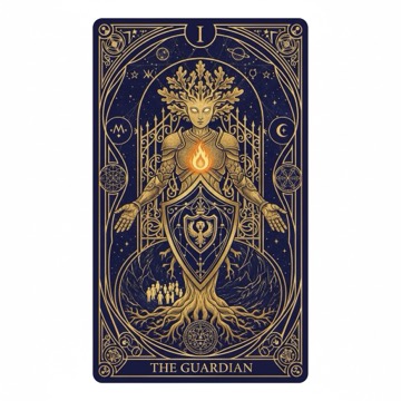 The Guardian tarot card