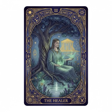 The Healer tarot card