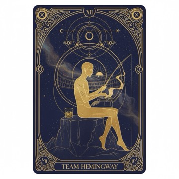 Team Hemingway tarot card