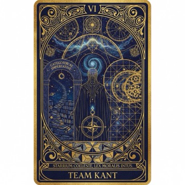 Team Kant tarot card
