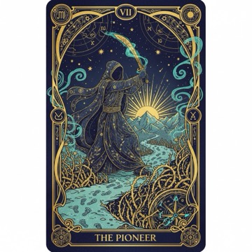 The Pioneer tarot card
