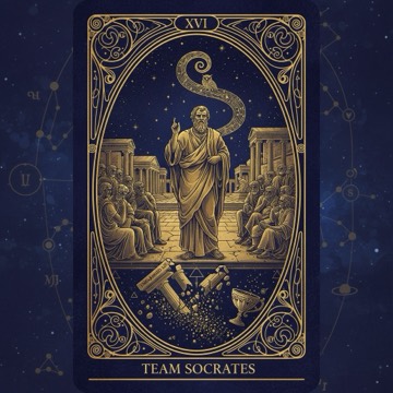 Team Socrates tarot card