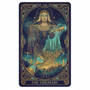 The Visionary tarot card